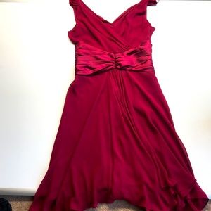 London Times Red Dress